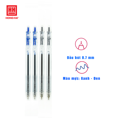 Bút Semi Gel Hồng Hà 0.7mm - 2603