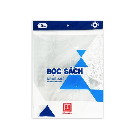 Bọc sách nylon (190x265mm) 3269