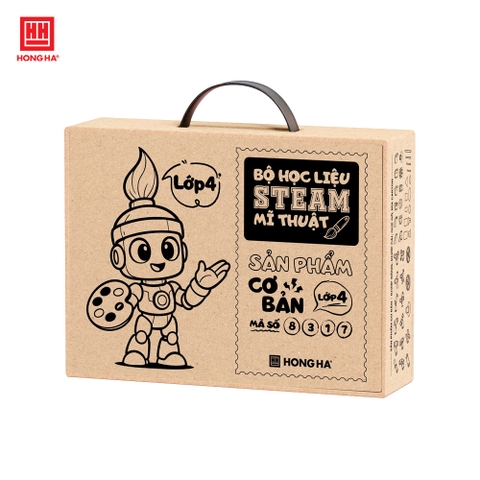 Bộ Học Liệu STEAM Mỹ Thuật Lớp 4 Hồng Hà - 8317