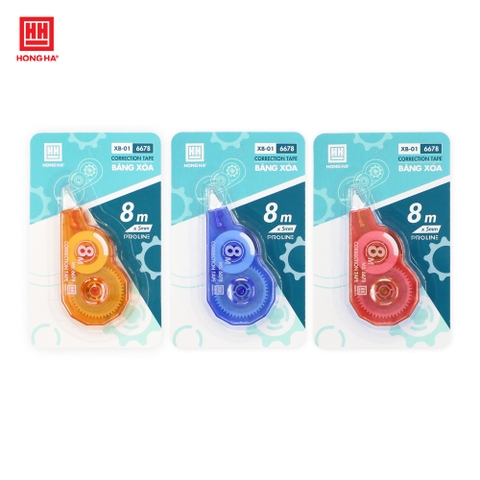 Băng xóa XB-01 Hồng Hà - 6678
