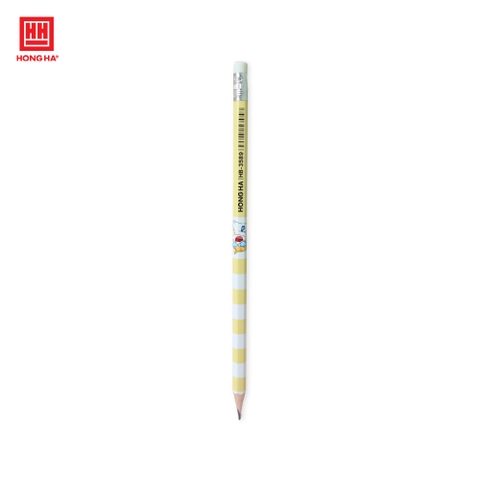 Bút chì gỗ Meo Hồng Hà HB có tẩy - 3589