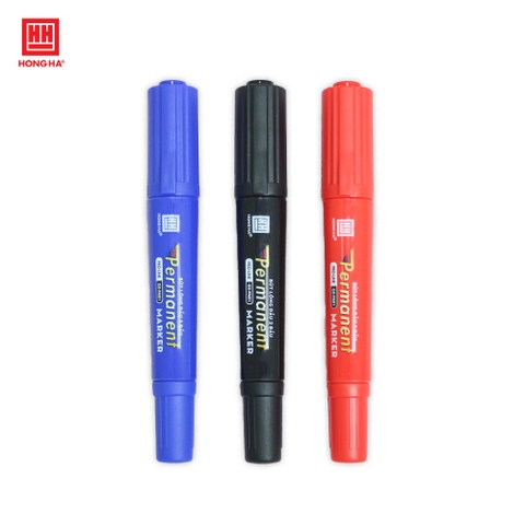 Bút lông dầu 2 đầu không xóa được GX-PM01 Hồng Hà - 6668