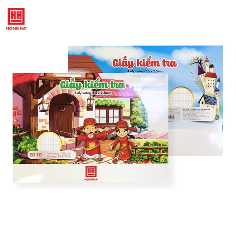 Hộp giấy kiểm tra cấp 1 4 ô ly 4928