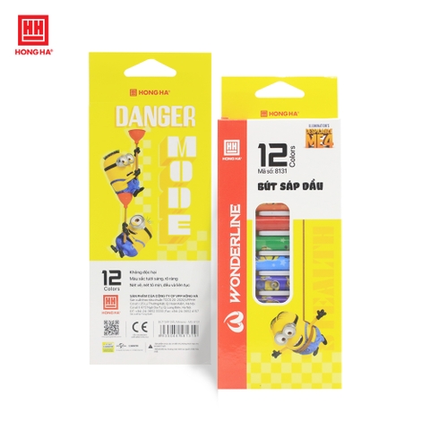 Sáp dầu Minions 12 màu - 8131