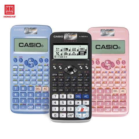 Máy tính CASIO FX-580VN X dành cho học sinh cấp 2, cấp 3