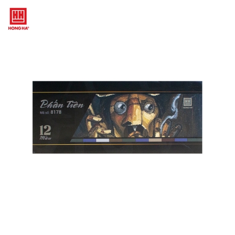 Phấn tiên Art Master Hồng Hà 12 màu - 8178