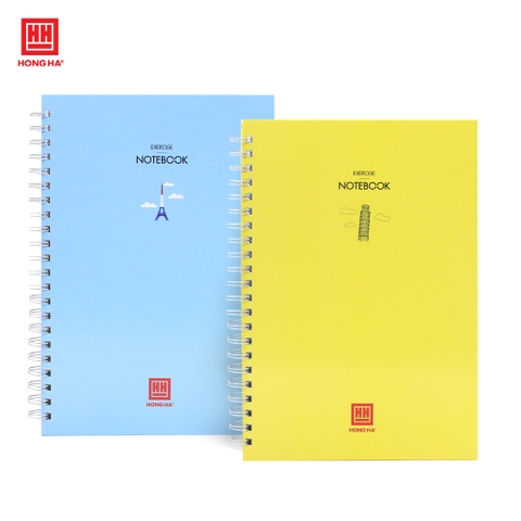 Sổ lò xo bìa bồi A4 Exercise Notebook 360 trang - 4012