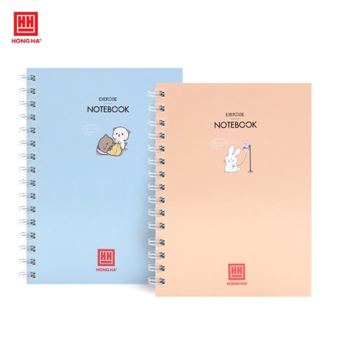 Sổ lò xo bìa bồi A5 Exercise Notebook 200 trang - 4006