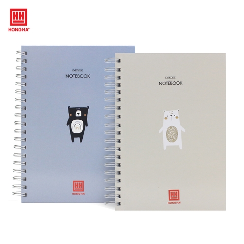 Sổ lò xo bìa bồi B5 Exercise Notebook 300 trang - 4008