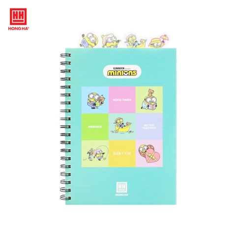 Sổ lò xo Minions phân trang B5 200 trang - 4005