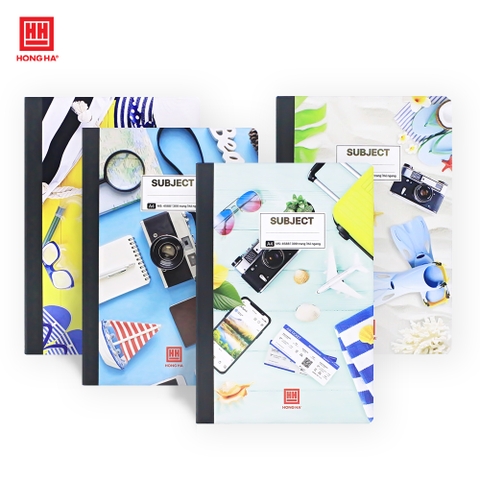 Sổ bìa bồi A4 300 trang Subiect Hồng Hà - 4588