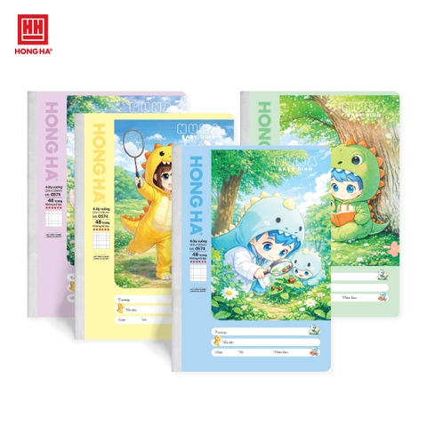 Vở Ô ly 48 trang Hồng Hà School Nuna - 0574
