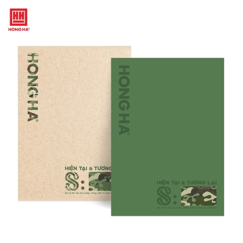 Vở Kẻ Ngang Gáy Ghim 120 Trang Hồng hà Study S: Collection