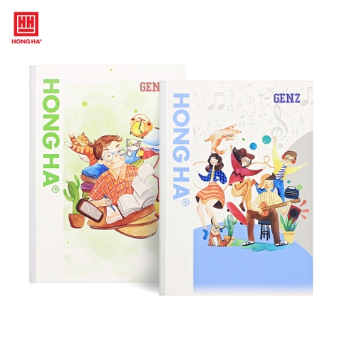 Vở kẻ ngang 80 trang Pupil GenZ Hồng Hà - 1099