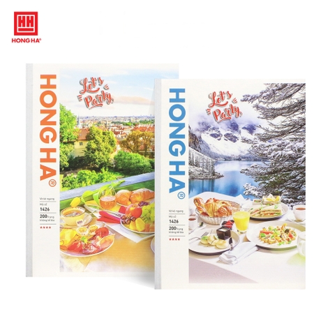 Vở kẻ ngang 200 trang Hồng Hà Study Status - 1426