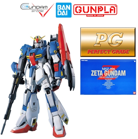 Mô Hình Gundam PG ZETA MSZ-006 AEUG Perfect Grade Bandai 1/60 Đồ Chơi Lắp Ráp Anime Nhật