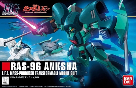 Mô Hình Gundam HG ANKSHA RAS-96 Bandai 1/144 HGUC UC Đồ Chơi Lắp Ráp Anime Nhật