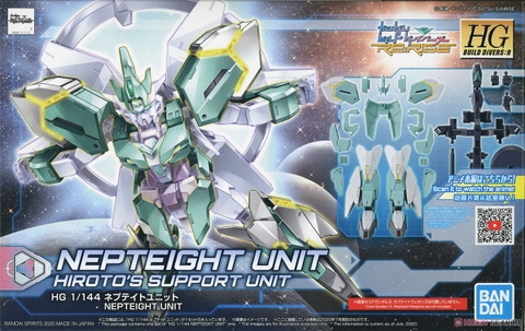 Mô Hình Gundam HG NEPTEIGHT UNIT Bandai 1/144 Hgbd Build Divers Re: Rise Đồ Chơi Lắp Ráp Anime Nhật