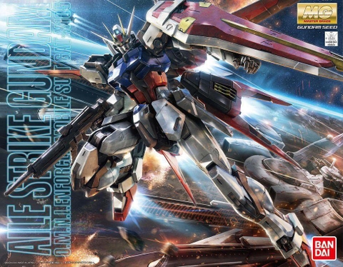 Mô Hình Gundam MG Aile Strike Remastered GAT-X105 Bandai 1/100 Seed Đồ Chơi Lắp Ráp Anime Nhật