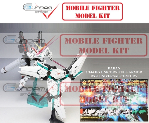 Mô Hình Lắp Ráp HG Unicorn Full Armor Destroy Mode Daban 1/144 Đồ Chơi