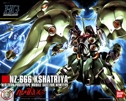 Mô Hình Gundam HG Kshatriya NZ-666 Bandai 1/144 HGUC Đồ Chơi Lắp Ráp Anime Nhật