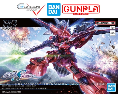 Mô Hình Gundam HG GELGOOG Menace LUNAMARIA HAWKE CUSTOM Bandai 1/144 Seed Freedom Đồ Chơi Lắp Ráp Anime Nhật