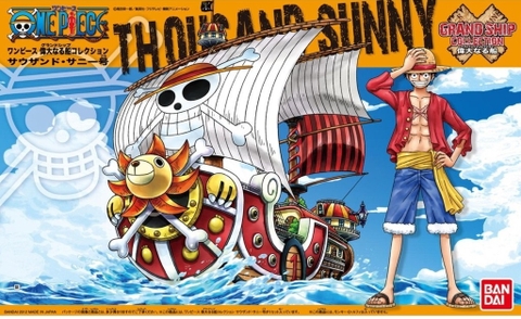 Mô Hình Lắp Ráp THOUSAND SUNNY ONE PIECE Tàu Thuyền Bandai Đồ Chơi Lắp Ráp Anime Nhật