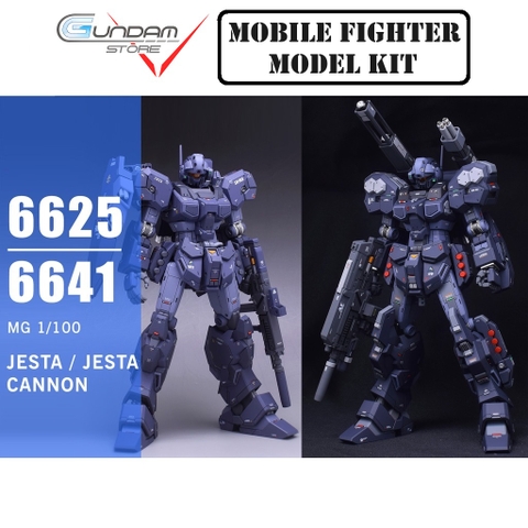 Mô Hình Lắp Ráp MG Jesta 6625 / Jesta Cannon 6641 1/100 Master Grade Đồ Chơi Anime