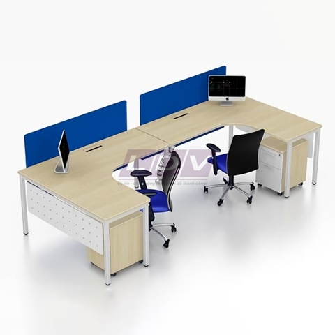 Module bàn làm việc 2 chỗ MD2-LDV-04