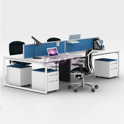 Module bàn làm việc 4 chỗ MD4-LDV-04