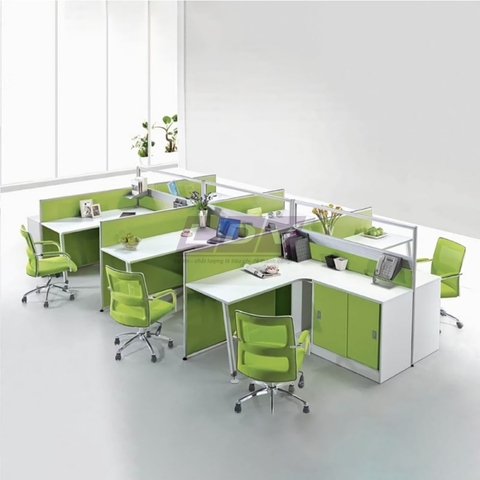 Module bàn làm việc 6 chỗ MD6-LDV-01