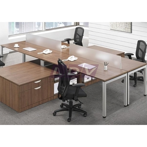 Module bàn làm việc 4 chỗ MD4-LDV-05