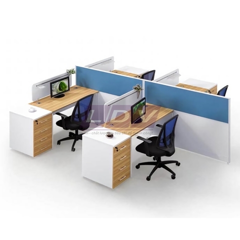 Module bàn làm việc 4 chỗ MD4-LDV-07