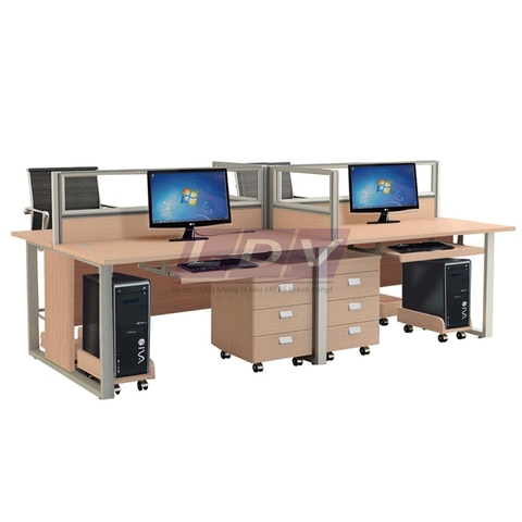 Module bàn làm việc 4 chỗ MD4-LDV-10