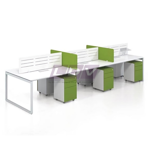 Module bàn làm việc 6 chỗ MD6-LDV-06