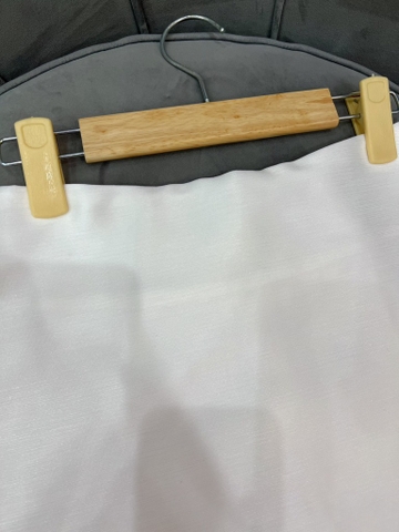Chân váy tafta dáng chữ A - Trắng