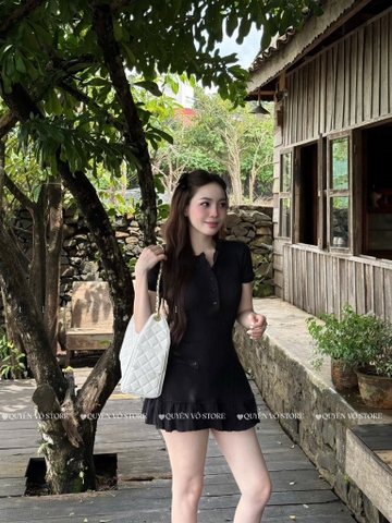 Đầm len tăm bèo - 8569