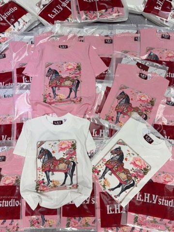 Áo thun ngựa - Form vừa 45-55kg