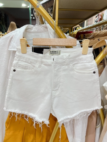 TS Quần short co giãn - Trắng