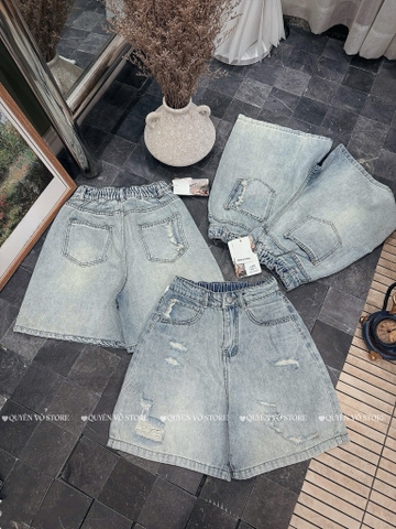 QJ 4038 Quần jean ngố