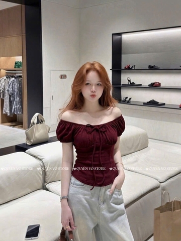 Áo thun cổ u chun trơn