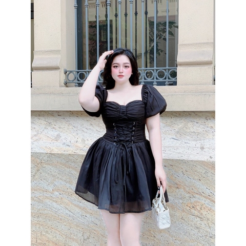 BIGSIZE 55-65kg - Đầm đan dây