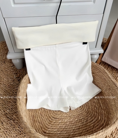 Quần zip bảo hộ - Trắng