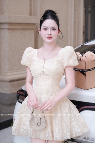 Đầm ren 3 tag