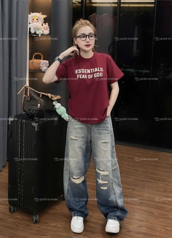 Áo thun bling essen - Form vừa 45-55kg