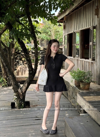 Đầm len tăm bèo - 8569