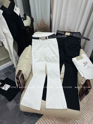 QJ 01 Quần jean loe đen