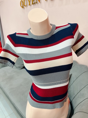 Áo len sọc 2 màu