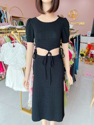 Đầm body cột eo 2M
