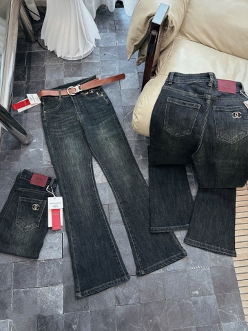 Quần jean loe Chanel - 8038